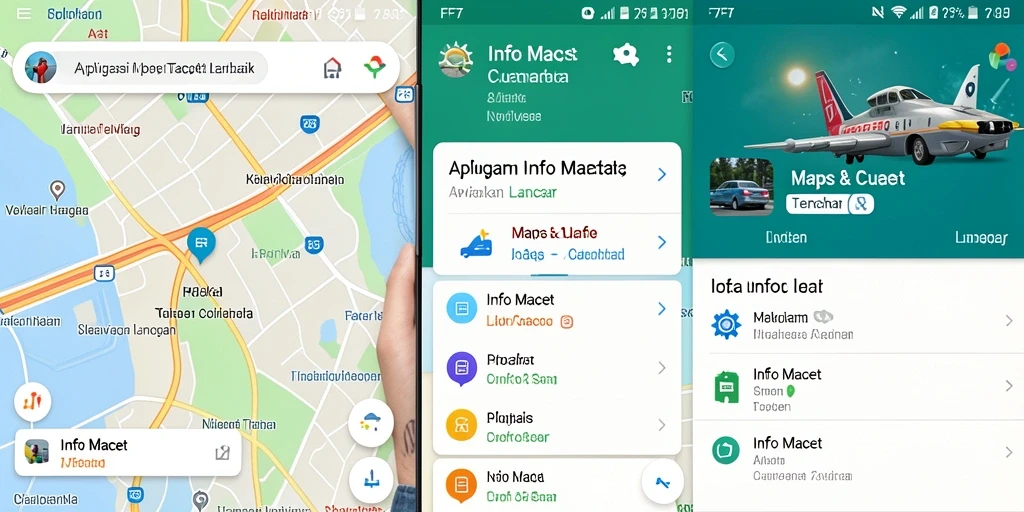 Antarmuka F7F7 yang menampilkan informasi kemacetan terkini.