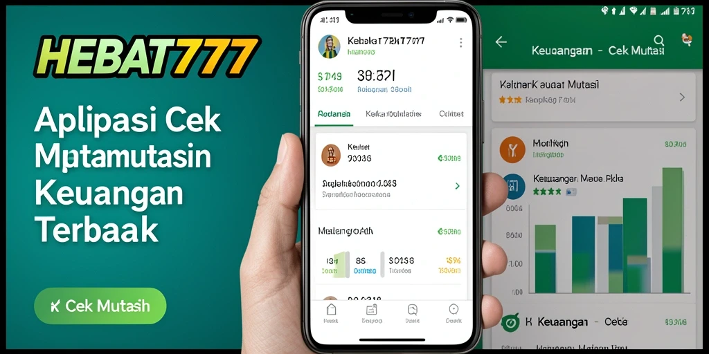 Antarmuka HEBAT777 menampilkan mutasi keuangan secara jelas dan informatif.