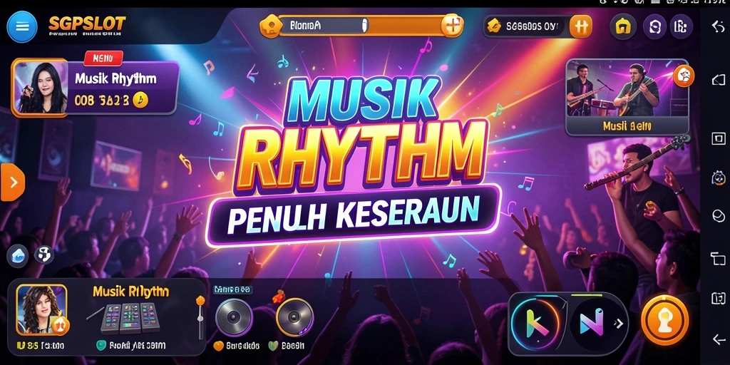 Tampilan antarmuka permainan SGPSLOT yang menarik dan interaktif.