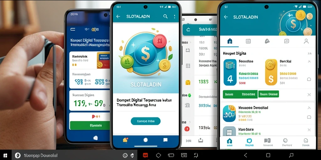 Antarmuka SLOTALADIN yang sederhana dan mudah digunakan.