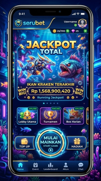 serubet tampilan beranda