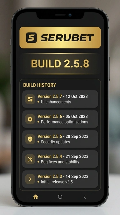 Riwayat Versi Aplikasi Serubet untuk Android